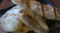 Pan casero a la antigua, con reciente casera