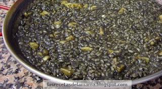 Receta de Arroz negro