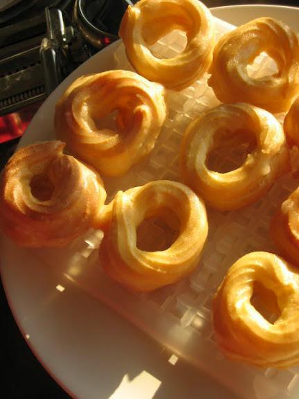 Rosquillas aireadas azucaradas