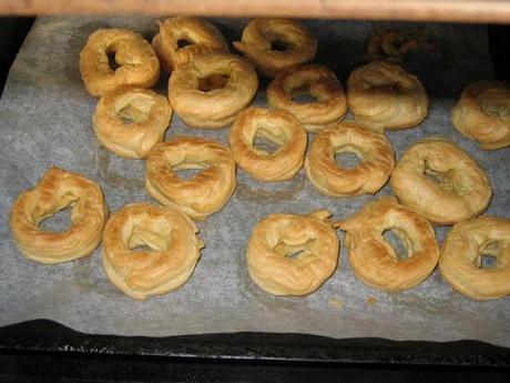 Rosquillas aireadas azucaradas