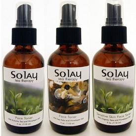 Solay Tea Therapy Face Toner with Himalayan Salt - 4 oz