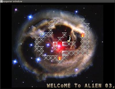 Magicor, un  rompecabezas con bloques de hielo y Tux, la mascota de Linux.