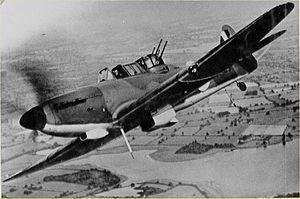 avión Boulton Paul P.82 Defiant
