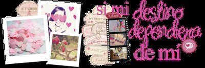 Blogueros: Tasty Candy y Si mi destino dependiera de mí http://1.bp.blogspot.com/-TqEY1xHLSHk/Ty6NacsH2RI/AAAAAAAACFo/yX7TJyW4dOI/s1600/header%2Bsmdddm.png