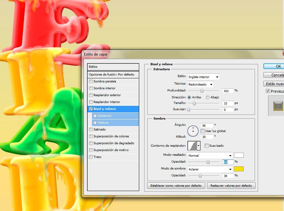 Como crear una textura divertida en Photoshop