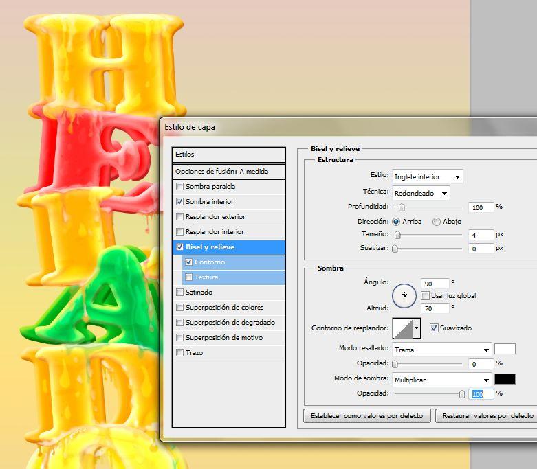 Como crear una textura divertida en Photoshop