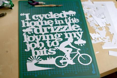 Diy: Originales cuadros tipográficos con la letra de tu canción o poema favorito