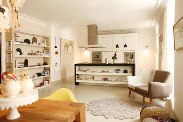 ¿Un salón en la cocina? ¿Una cocina en el salón?