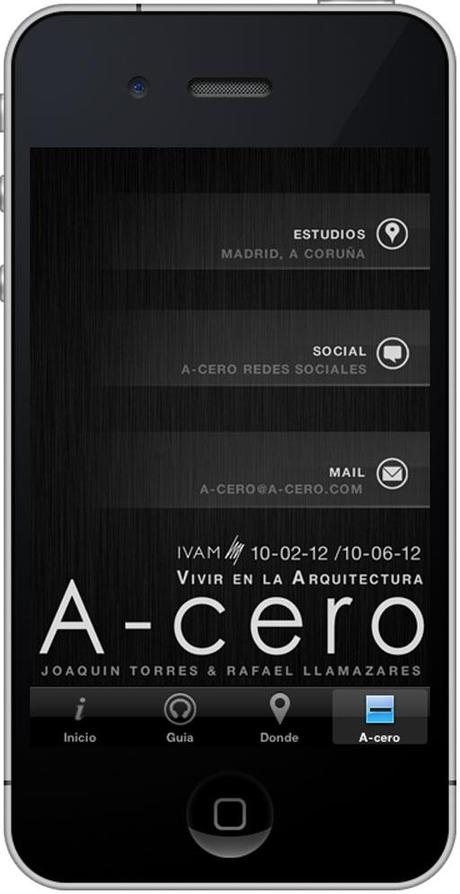 OS PRESENTAMOS LA NUEVA APP DE A-CERO PARA IPHONE & IPAD