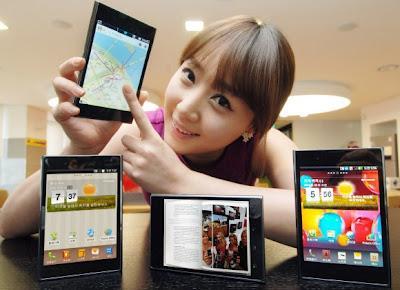 LG Optimus Vu, LG muestra al rival del Galaxy Note