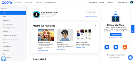 Zoom Workplace para windows, lleva tus videoconferencias a otro nivel con esta sensacional aplicación