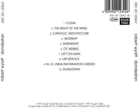 Robert Wyatt - dondestan (1991)