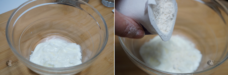 Buñuelos de yogur con anís, sin huevo Buñuelos de yogur con anís, sin huevo