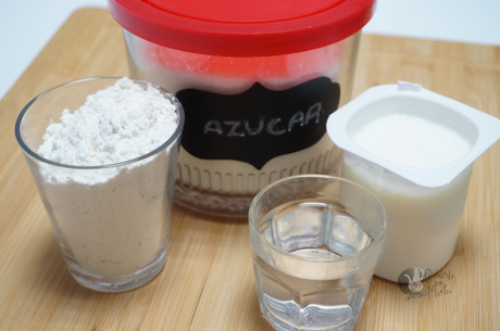 Buñuelos de yogur con anís, sin huevo Buñuelos de yogur con anís, sin huevo