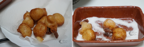 Buñuelos de yogur con anís, sin huevo Buñuelos de yogur con anís, sin huevo