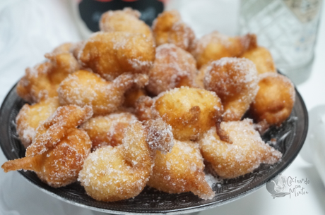 Buñuelos de yogur con anís, sin huevo Buñuelos de yogur con anís, sin huevo