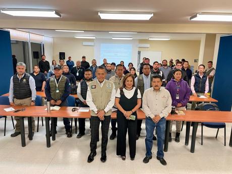 Gobierno Estatal capacita a municipios en combate de incendios forestales