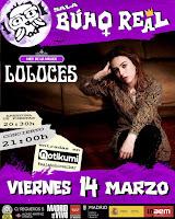 Concierto de Loloces en Búho Real