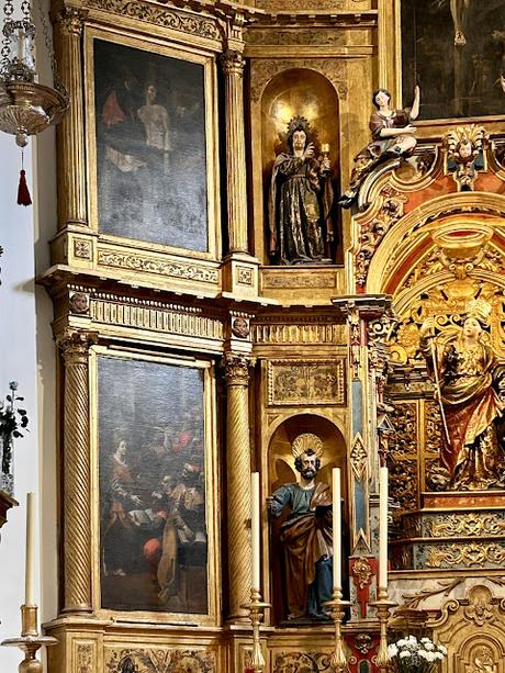 La Iglesia de Santa Catalina (8): el Retablo Mayor. La Iglesia de Santa Catalina (8): el Retablo Mayor.