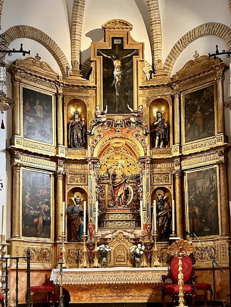 La Iglesia de Santa Catalina (8): el Retablo Mayor. La Iglesia de Santa Catalina (8): el Retablo Mayor.