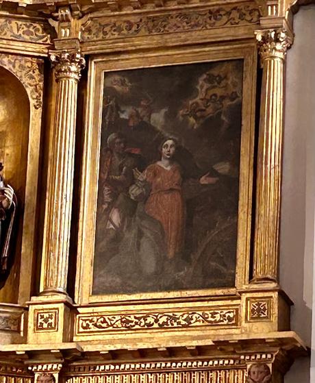 La Iglesia de Santa Catalina (8): el Retablo Mayor. La Iglesia de Santa Catalina (8): el Retablo Mayor.