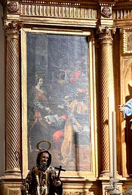 La Iglesia de Santa Catalina (8): el Retablo Mayor. La Iglesia de Santa Catalina (8): el Retablo Mayor.