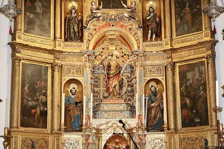 La Iglesia de Santa Catalina (8): el Retablo Mayor. La Iglesia de Santa Catalina (8): el Retablo Mayor.