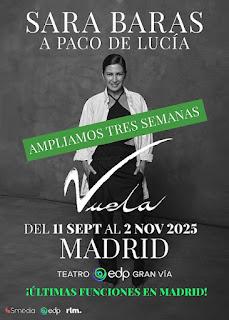 SARA BARAS ‘VUELA’ CADA VEZ MÁS ALTO EN LA GRAN VÍA