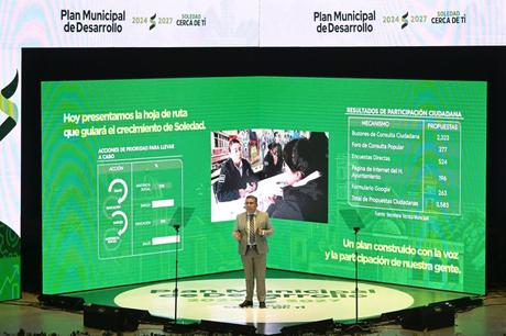 Soledad traza su ruta hacia el progreso con el Plan Municipal de Desarrollo 2024-2027