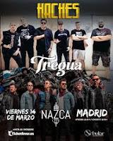 Concierto de Tregua y Haches en Sala Nazca