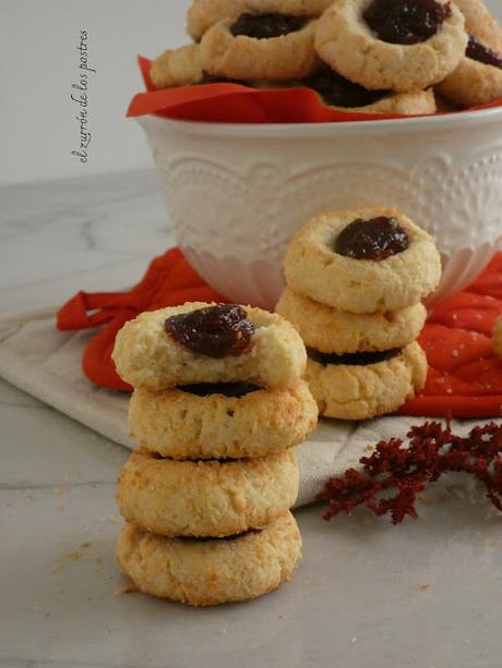 Galletas de Coco con Membrillo Galletas de Coco con Membrillo