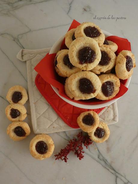 Galletas de Coco con Membrillo