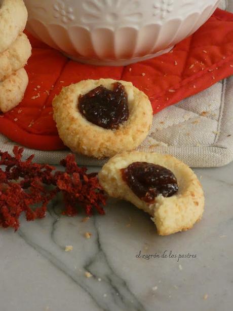 Galletas de Coco con Membrillo Galletas de Coco con Membrillo