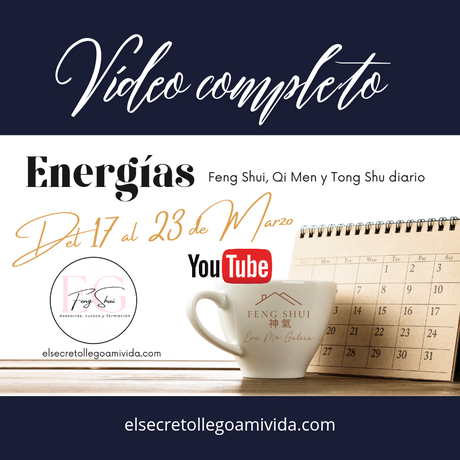 ✨Tong Shu, Qi Men y Estrellas Voladoras del 17 al 23 de marzo 2025