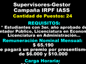 Supervisores-Gestor Campaña IRPF IASS Montevideo Interior