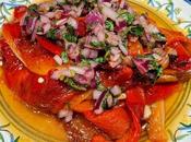 Ensalada moruna pimientos asados