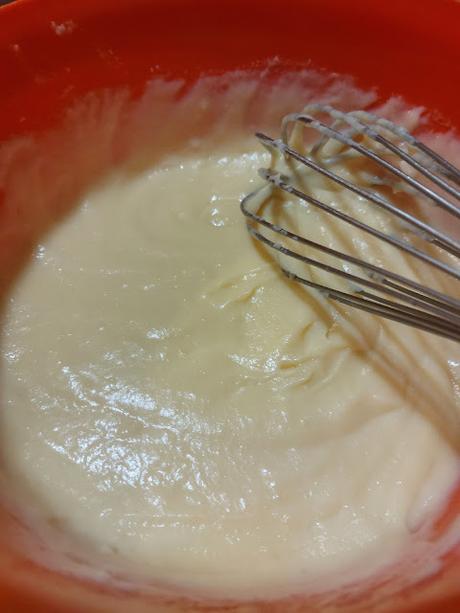 CREMA PASTELERA EN MICROONDAS. CON HARINA DE TRIGO.  SUPERBUENA