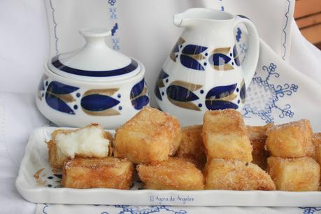 Leche frita tradicional  El Ágora de Ángeles