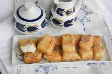 Leche frita tradicional  El Ágora de Ángeles