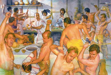 Ludus gladiatorum, escuela de gladiadores en la antigua Roma