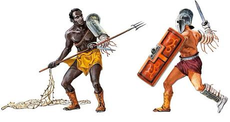 Ludus gladiatorum, escuela de gladiadores en la antigua Roma