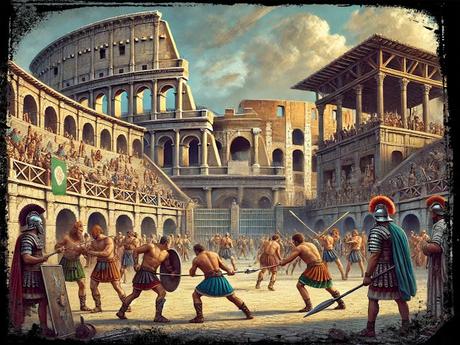 Ludus gladiatorum, escuela de gladiadores en la antigua Roma