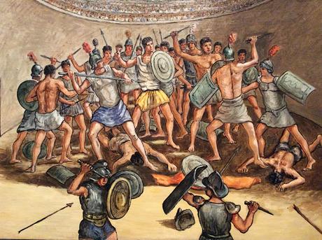 Ludus gladiatorum, escuela de gladiadores en la antigua Roma