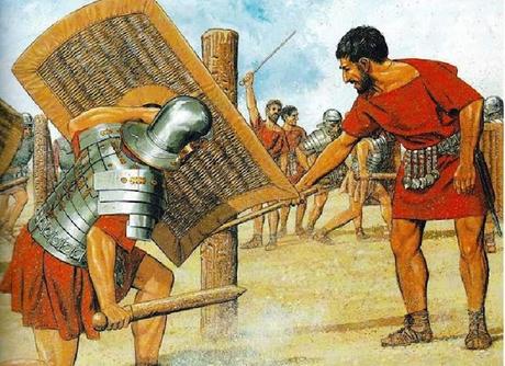 Ludus gladiatorum, escuela de gladiadores en la antigua Roma