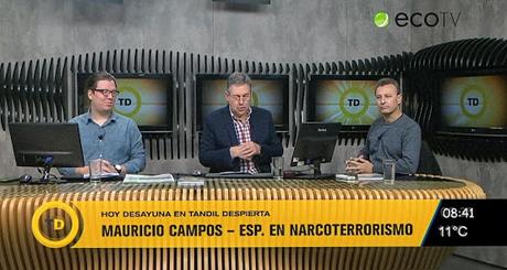 Entrevista sobre narcoterrorismo y propaganda