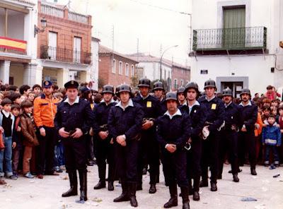 Bomberos de Fuenlabrada en los años 80