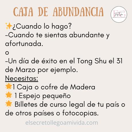 💫 Caja de la Abundancia✨