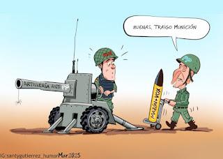 De las viñetas de humor del blog de hoy sábado, 22 de marzo