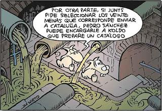 De las viñetas de humor del blog de hoy sábado, 22 de marzo