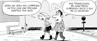 De las viñetas de humor del blog de hoy sábado, 22 de marzo